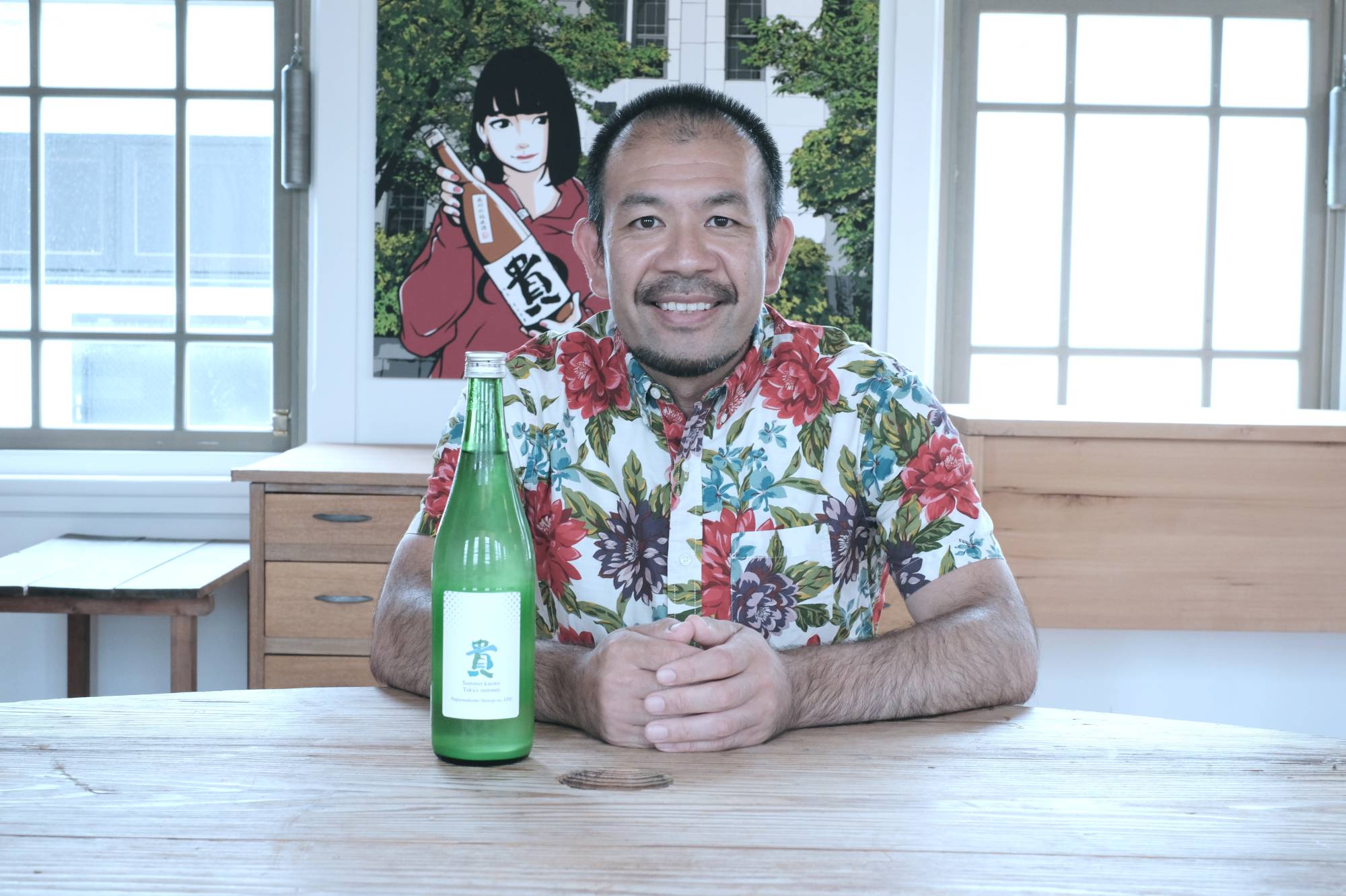 Playful spirit: For Takahiro Nagayama, summer sake is all about having fun. | COURTESY OF TAKAHIRO NAGAYAMA
